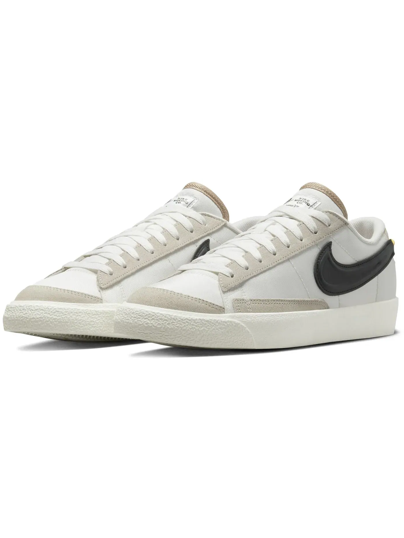 Мужские кроссовки повседневные Nike Blazer Low 77 SE — изображение 2 из 4, белый/черный-светлый