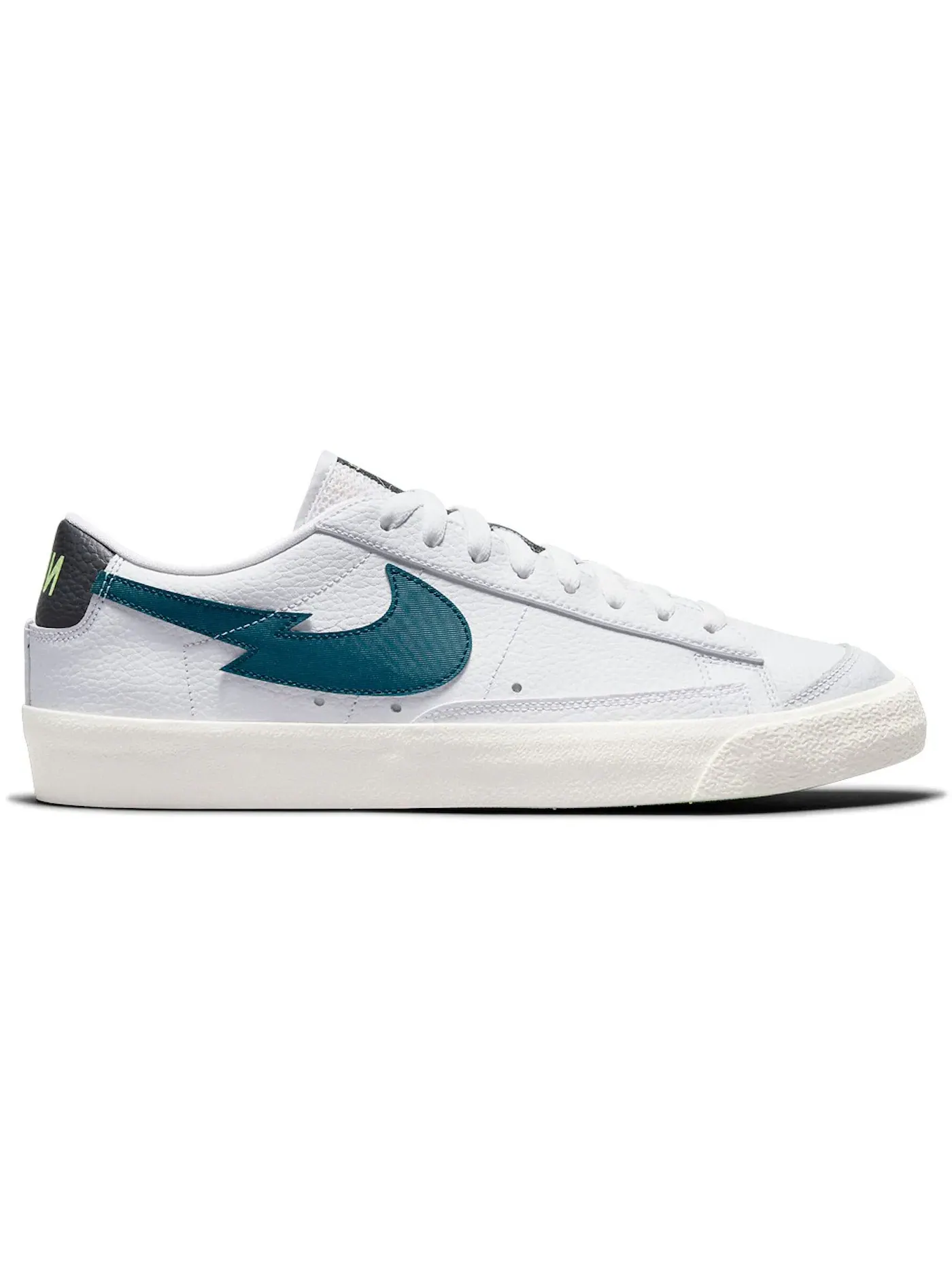 Мужские кроссовки в стиле ретро с замшевой кожей Nike Blazer Low 77 — изображение 1 из 1, белый/--черный
