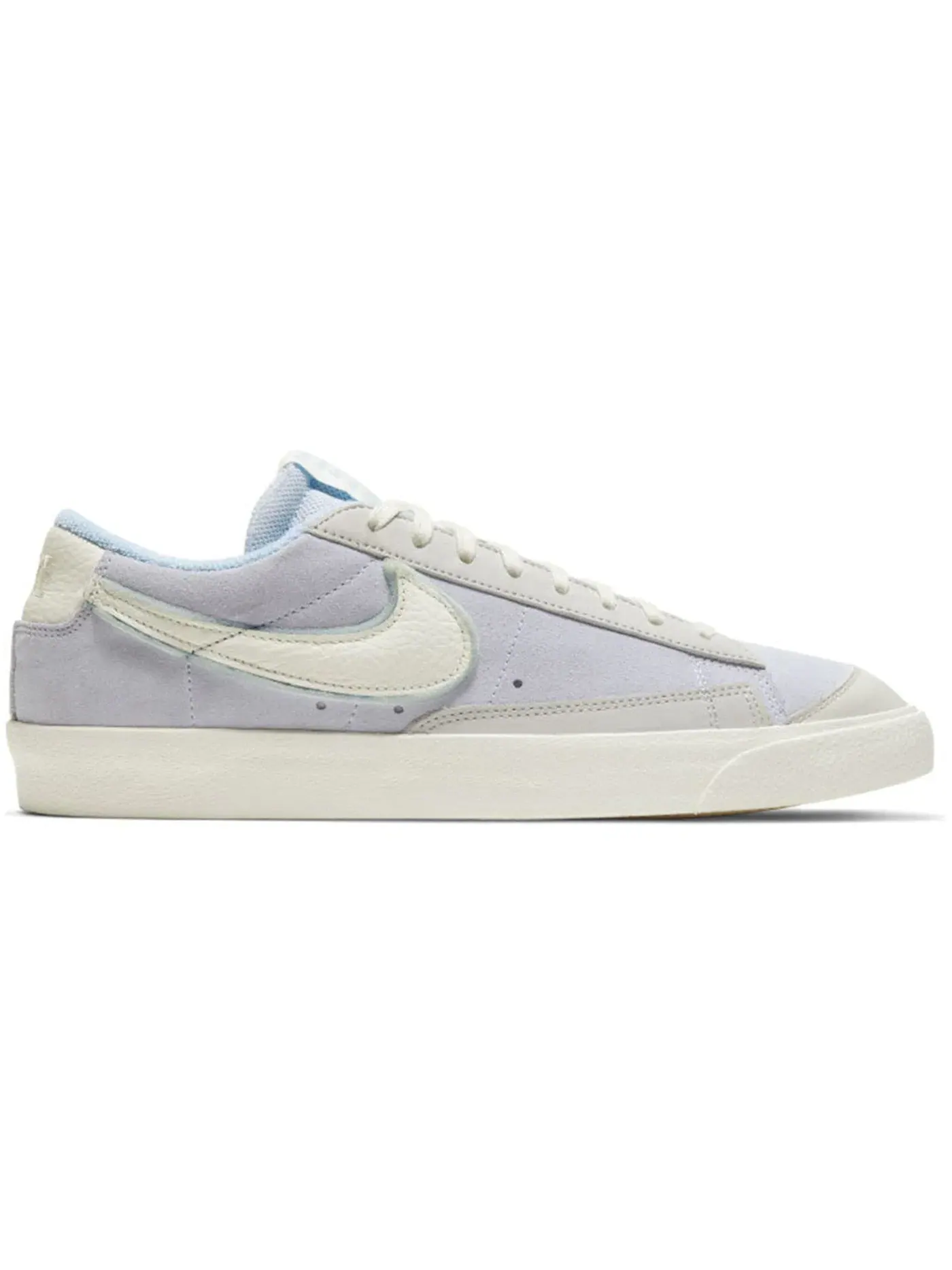 Мужские кроссовки для повседневной носки Nike Blazer Low 77 Vintage — изображение 1 из 1, серый//синий