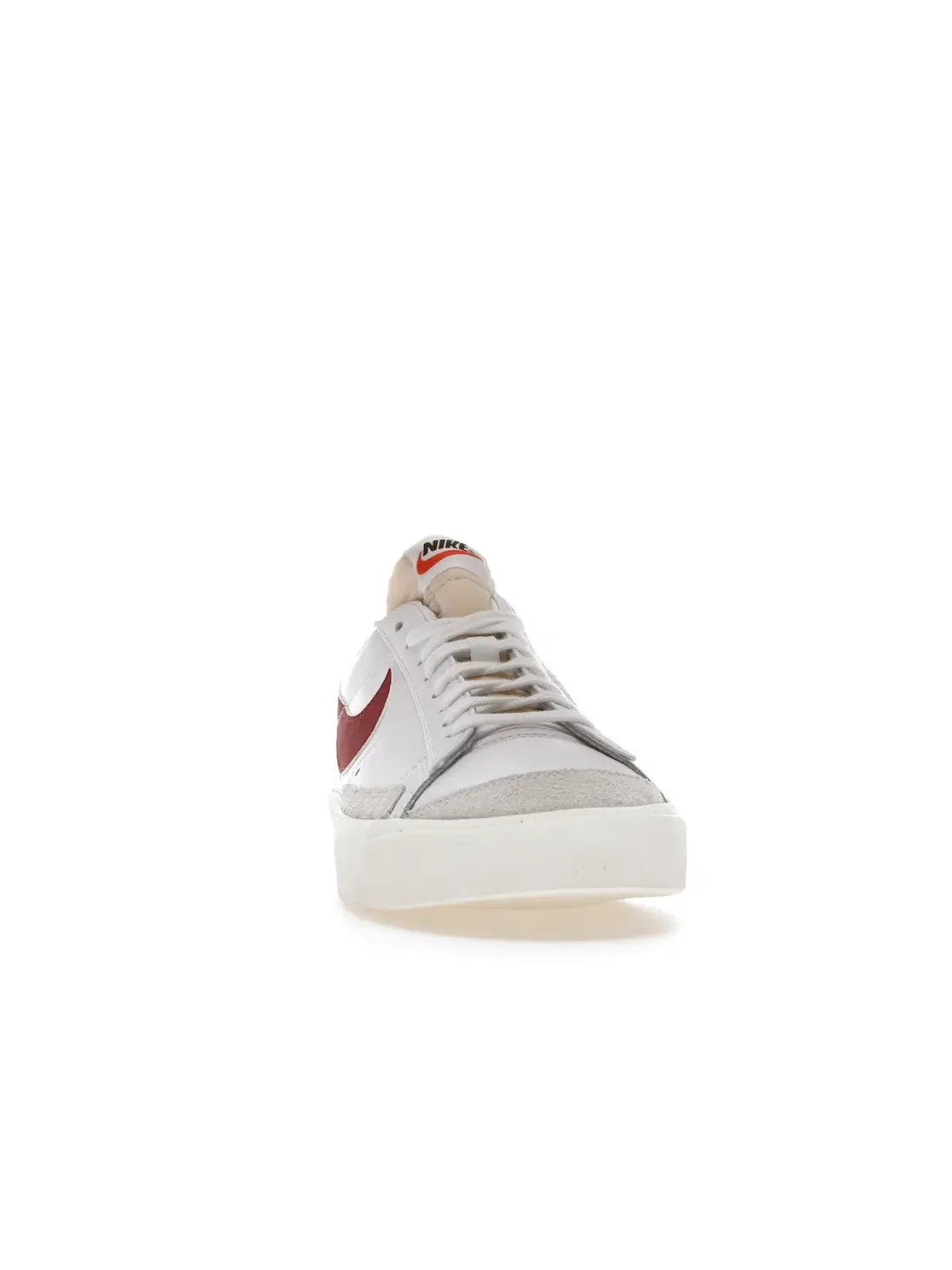 Мужские кроссовки с низким верхом Nike Blazer Low 77 Vintage — изображение 2 из 4, белый/белый//красный