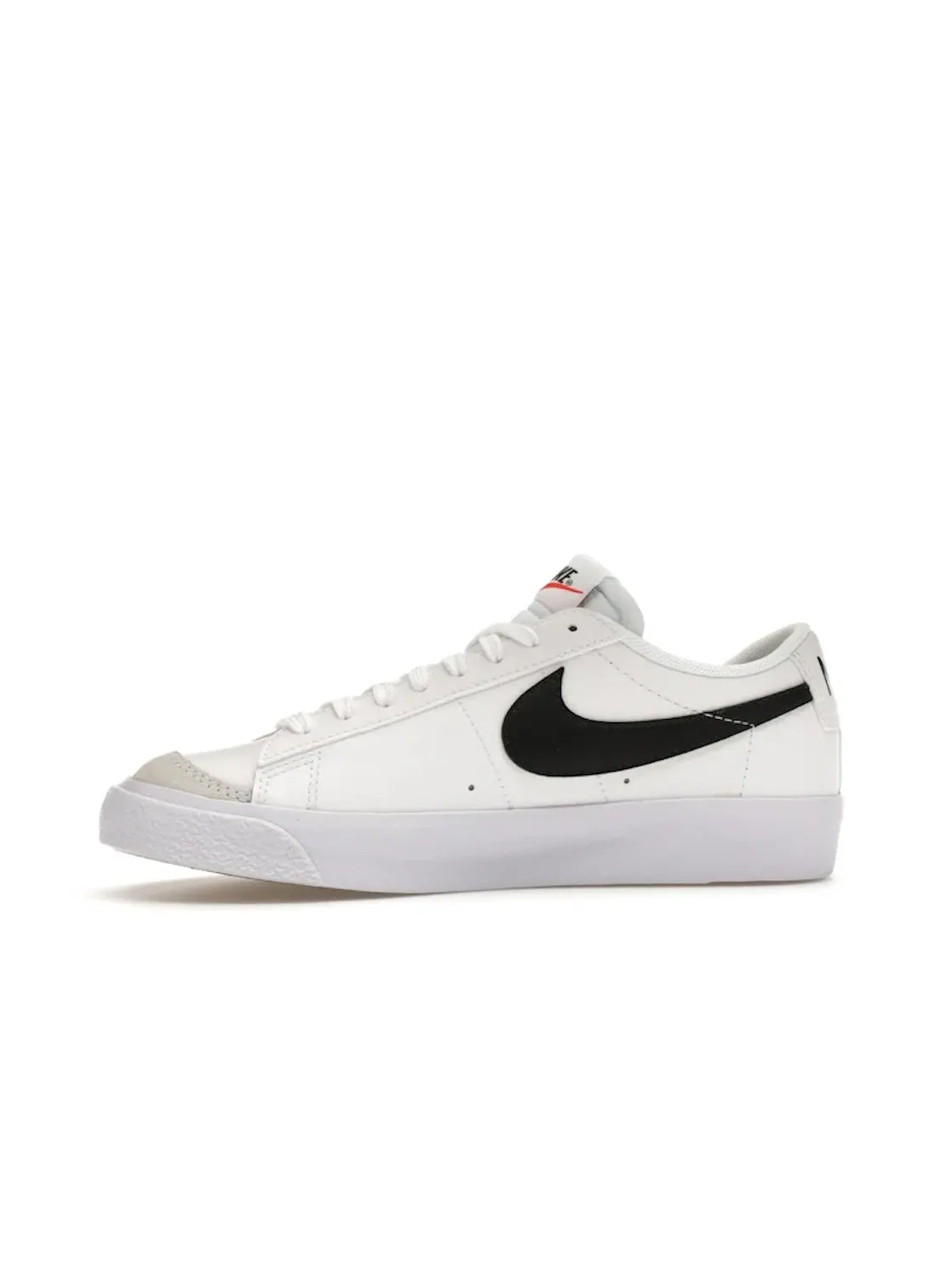 Детские кроссовки с низким профилем Nike Blazer Low 77 Vintage — изображение 3 из 4, белый/-черный