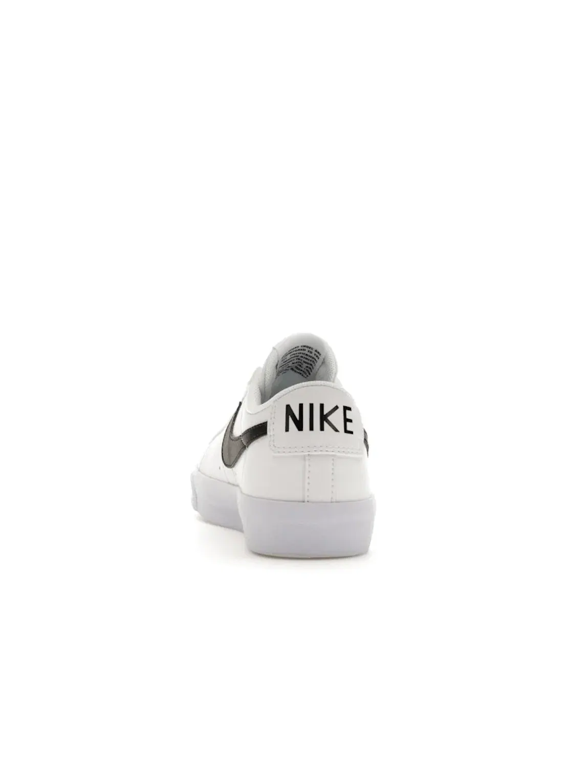 Детские кроссовки с низким профилем Nike Blazer Low 77 Vintage — изображение 4 из 4, белый/-черный