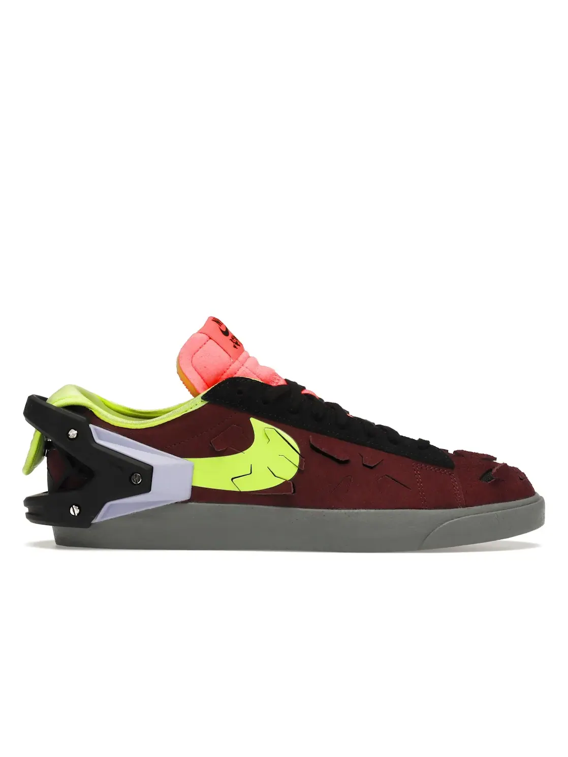 Мужские кроссовки Lifestyle с лазерной перфорацией Nike Blazer Low Nike — изображение 1 из 4, черный