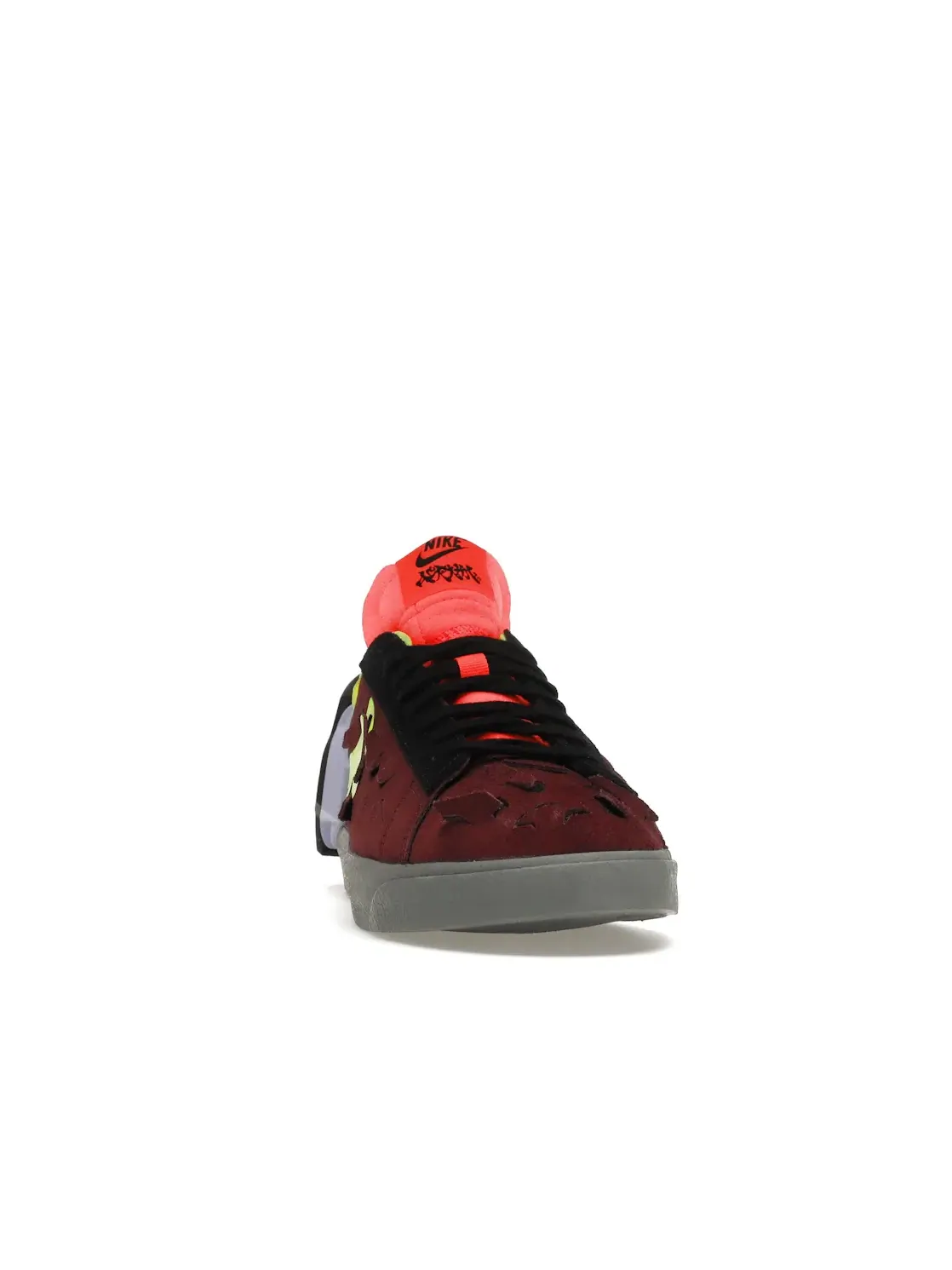 Мужские кроссовки Lifestyle с лазерной перфорацией Nike Blazer Low Nike — изображение 2 из 4, черный