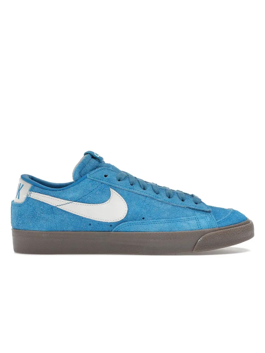 Мужские кроссовки с замшевым верхом Nike Blazer Low — изображение 1 из 4, синий/-темный коричневый