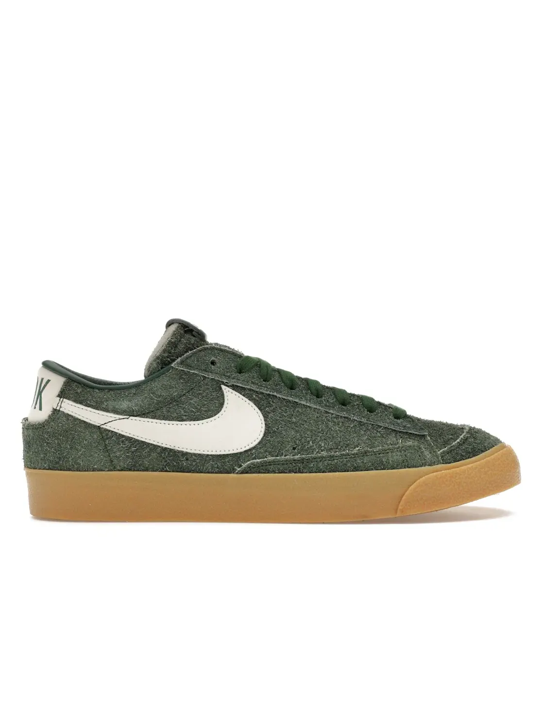 Мужские кроссовки замшевые Devin Booker Chevrolet Team Dark Green Nike — изображение 1 из 4, темный зеленый/-желтый