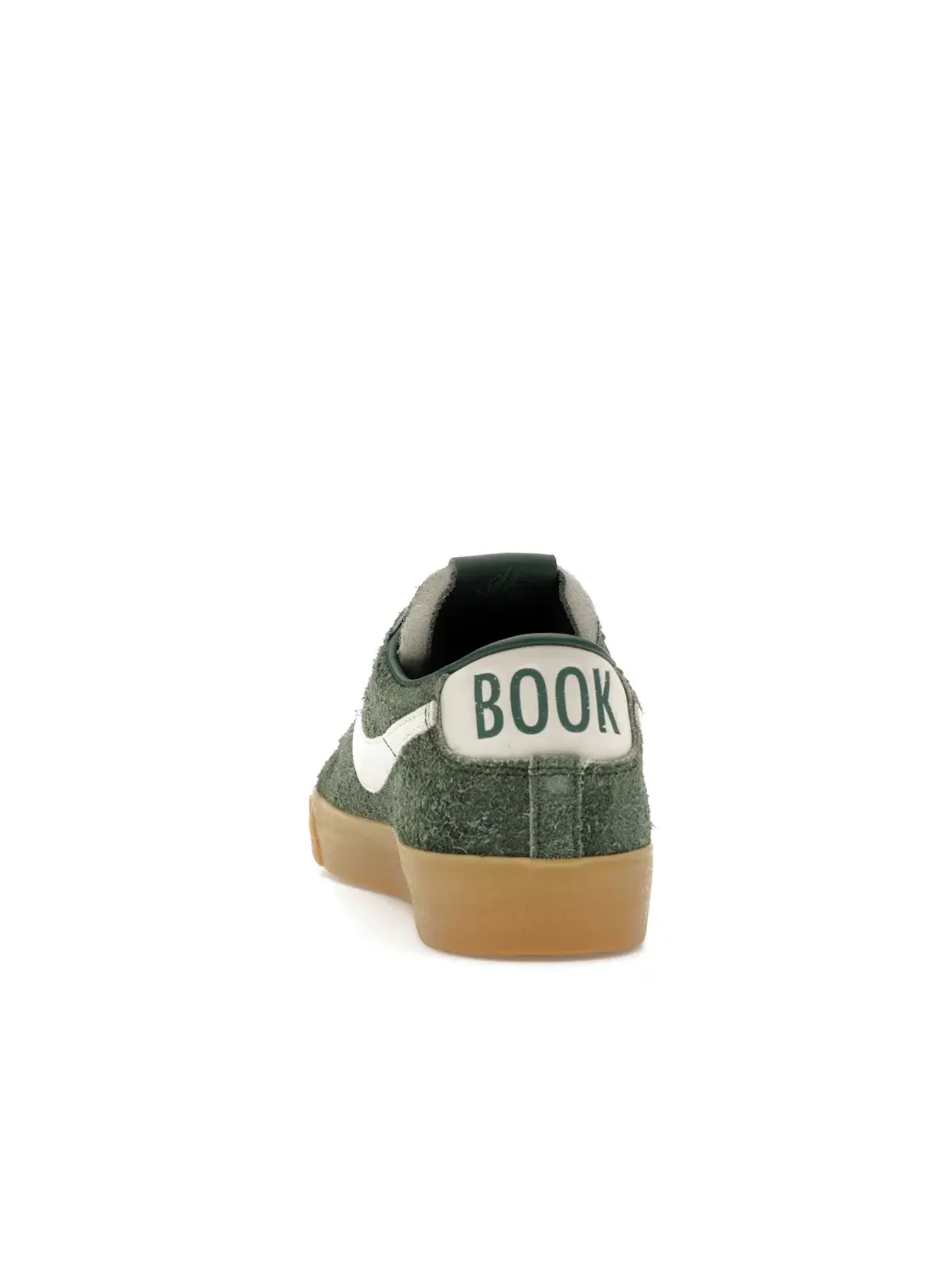 Мужские кроссовки замшевые Devin Booker Chevrolet Team Dark Green Nike — изображение 4 из 4, темный зеленый/-желтый