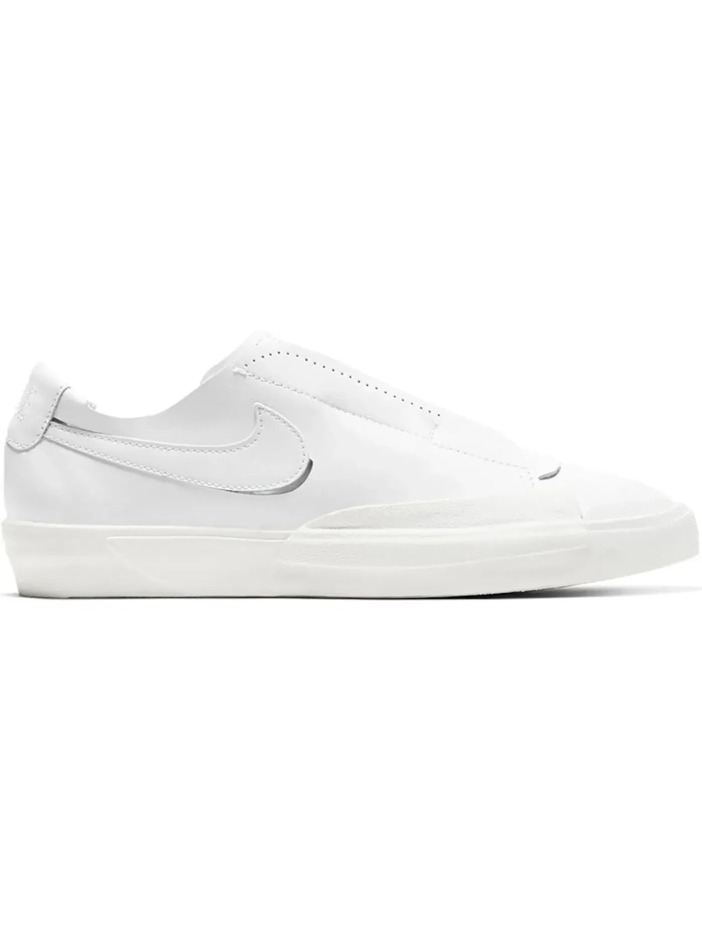 Женские кроссовки Nike Blazer Low Kickdown — изображение 1 из 1, белый/белый-белый