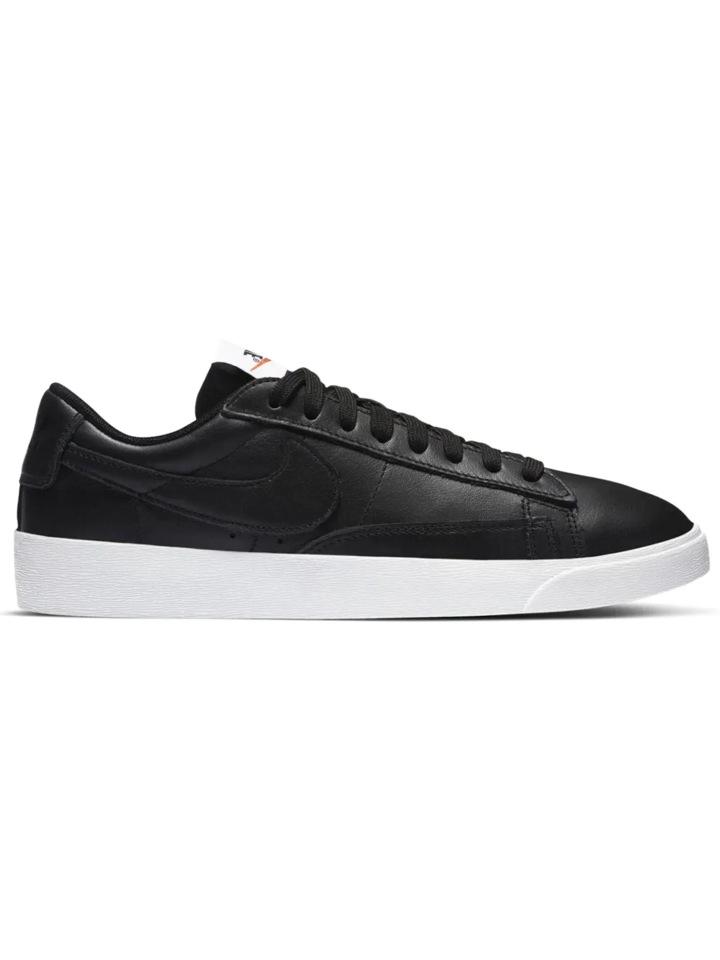 Женские кроссовки с низким верхом Nike Blazer Low LE — изображение 1 из 1, черный/черный/белый