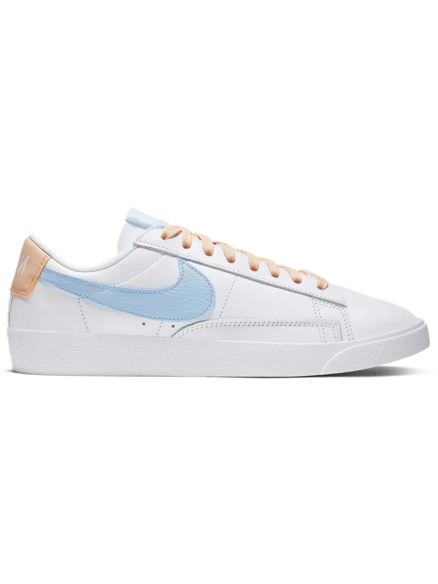 Женские кроссовки для активного отдыха Nike Blazer Low LE — изображение 1 из 1, белый/синий