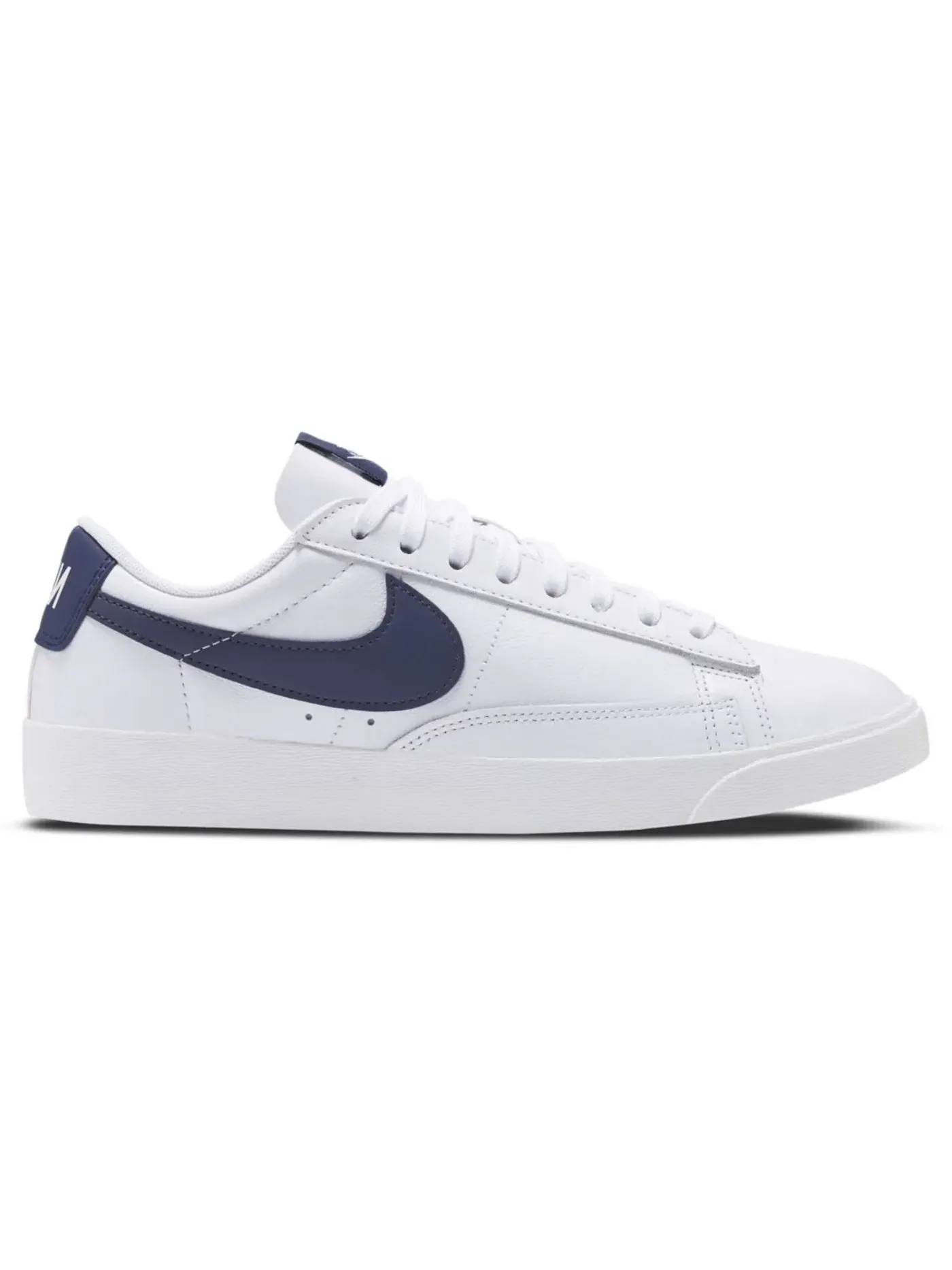 Женские кроссовки Lifestyle Nike Blazer Low LE — изображение 1 из 1, белый/темно-синий