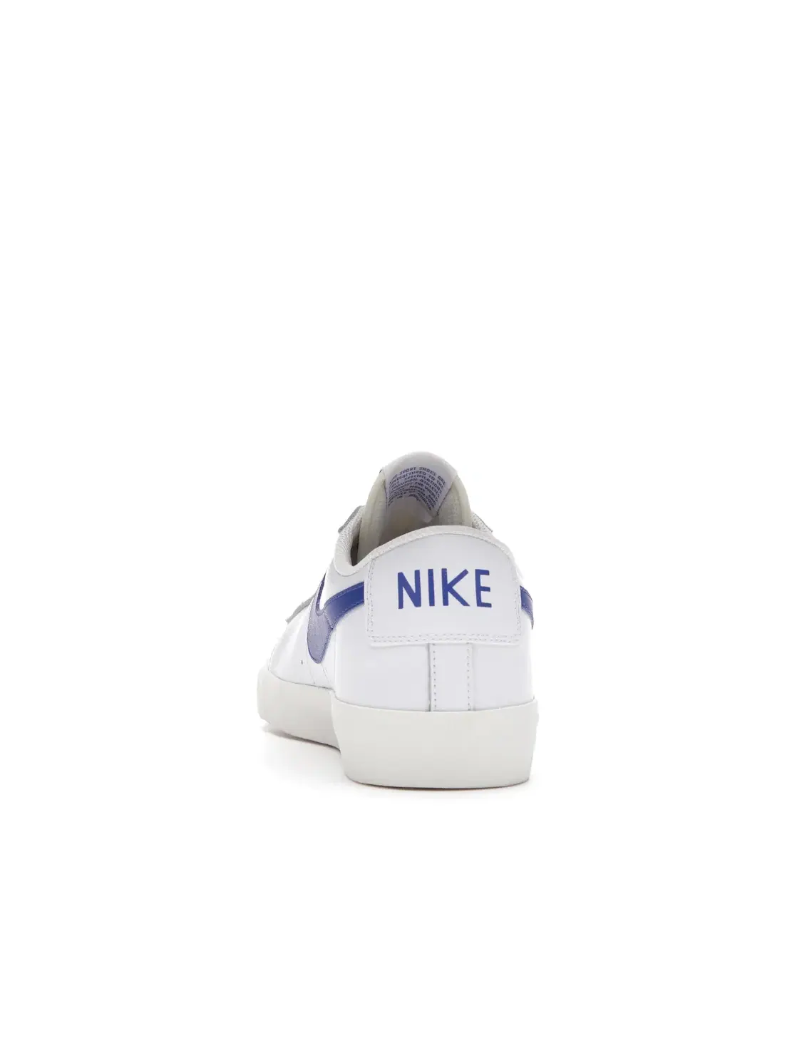 Мужские кроссовки кожаные Nike Blazer Low Leather — изображение 4 из 4, белый//синий