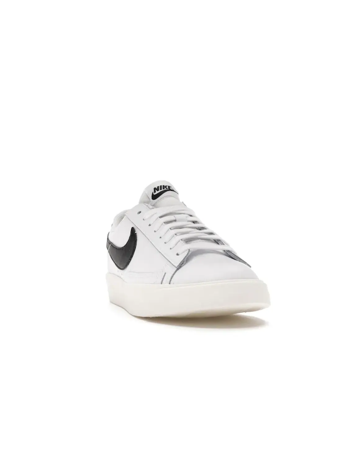 Мужские кроссовки кожаные Nike Blazer Low Nike — изображение 2 из 4, белый/черный