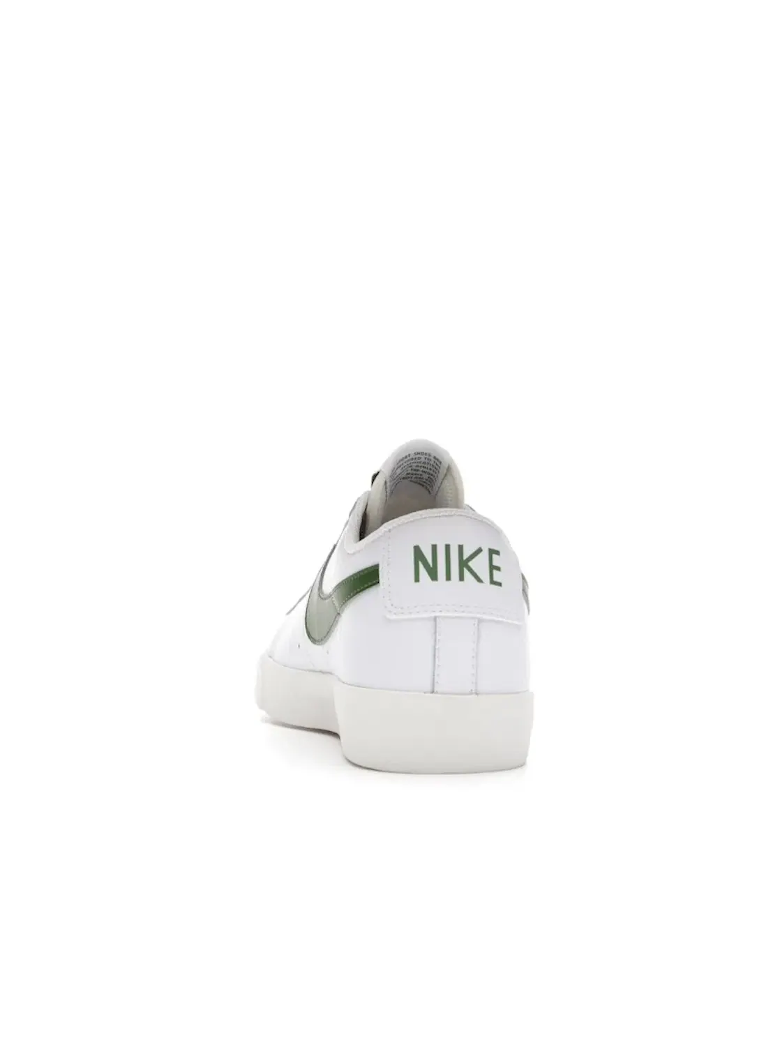 Мужские кроссовки кожаные Nike Blazer Low — изображение 4 из 4, белый/-зеленый