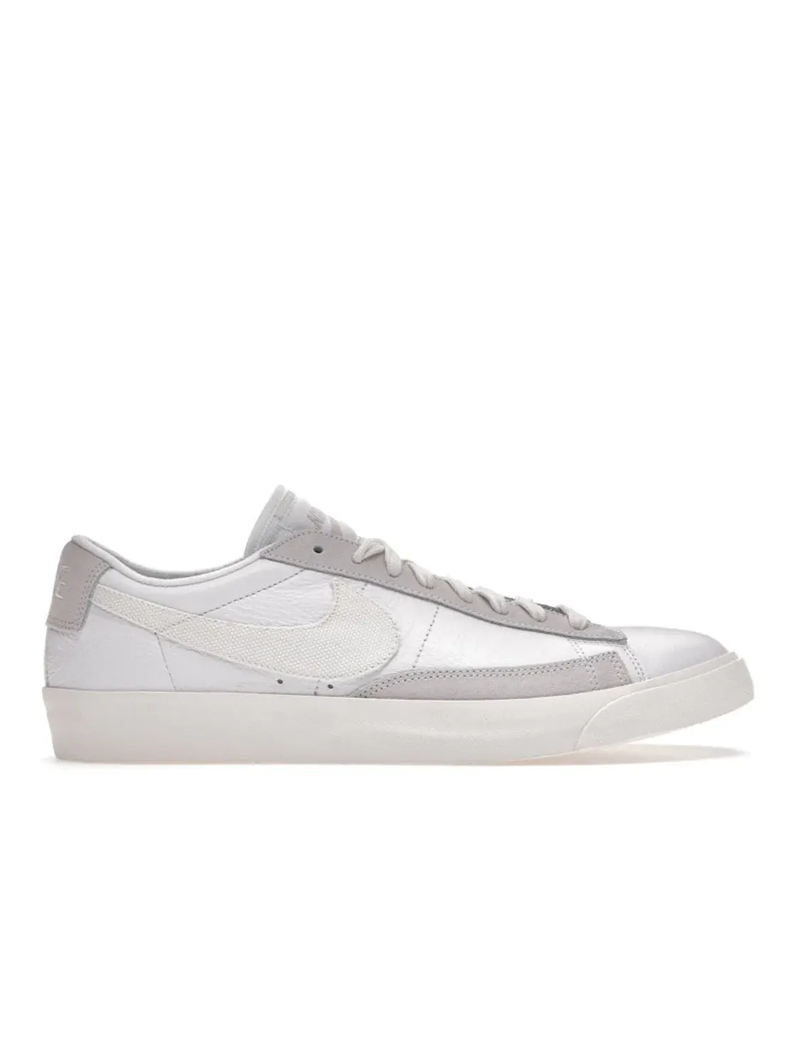 Мужские кроссовки с низким верхом Nike Blazer Low — изображение 1 из 4, белый/-платиновый