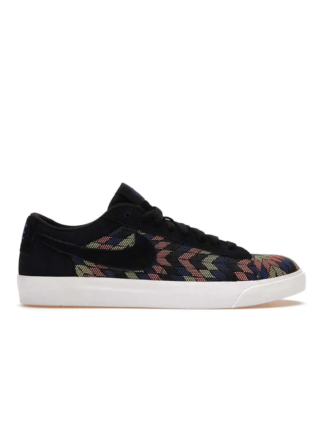 Мужские кроссовки повседневные Nike Blazer Low — изображение 1 из 4, черный/-черный