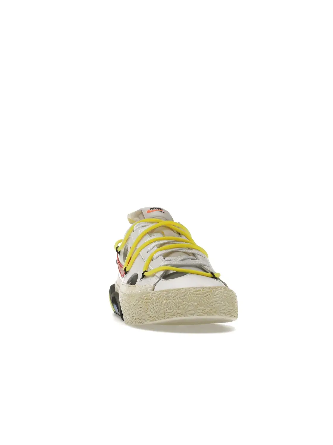 Мужские кроссовки Lifestyle Nike Blazer Low Off-White University Red — изображение 2 из 4, белый/красный/белый