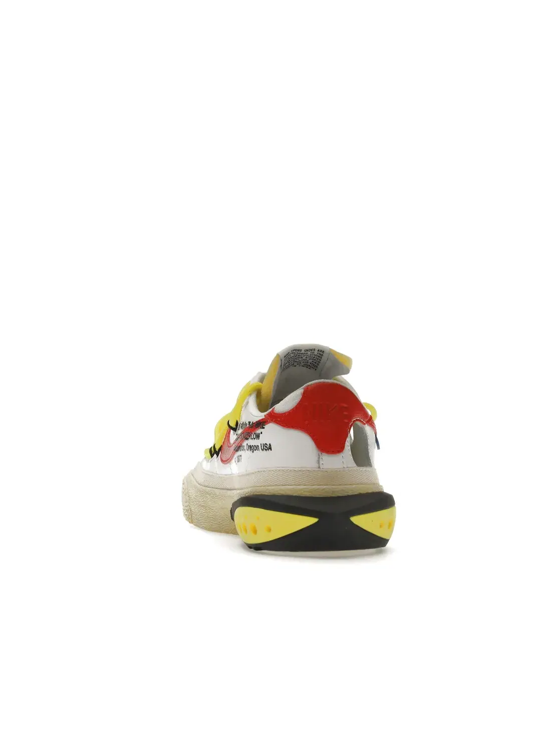 Мужские кроссовки Lifestyle Nike Blazer Low Off-White University Red — изображение 4 из 4, белый/красный/белый