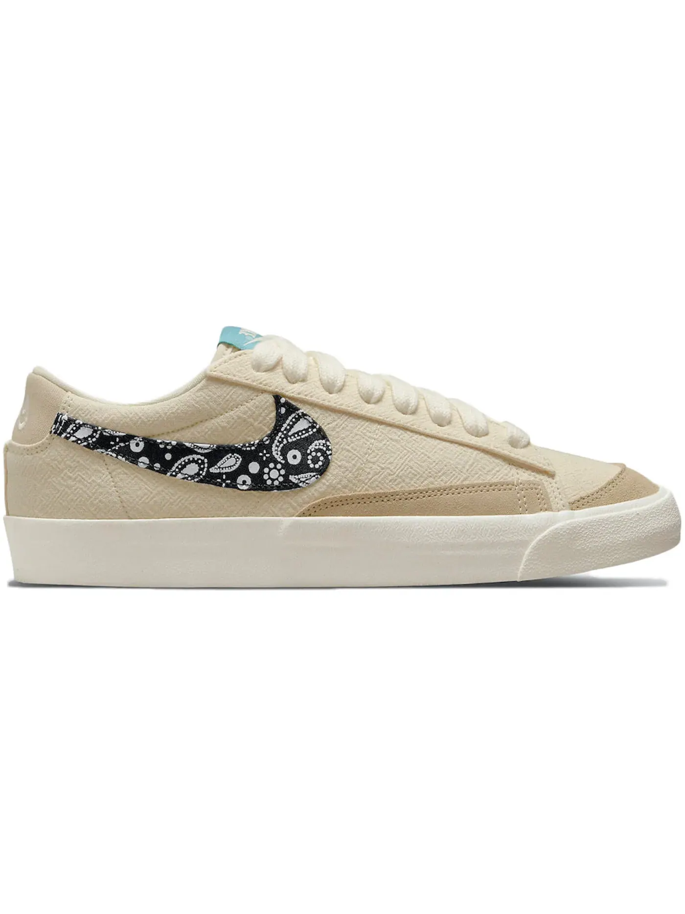 Мужские кроссовки Lifestyle Nike Blazer Low — изображение 1 из 1, натуральный/темно-синий