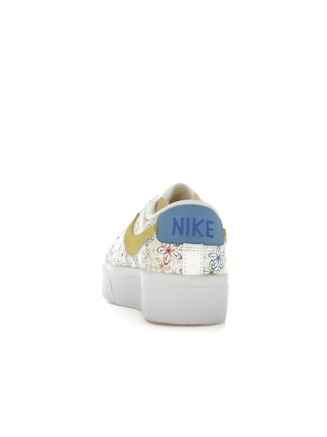 Женские кроссовки на платформе Nike Blazer Low Platform Nike — изображение 4 из 4, синий
