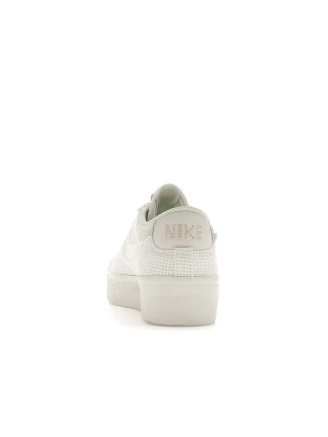 Женские кроссовки с платформой Nike Blazer Low Platform — изображение 4 из 4, белый//белый