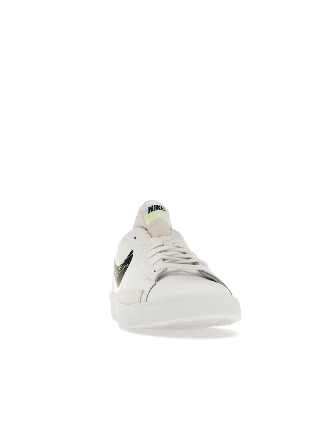 Мужские кроссовки Lifestyle с принтом Nike Blazer Low Nike — изображение 2 из 4, белый/черный
