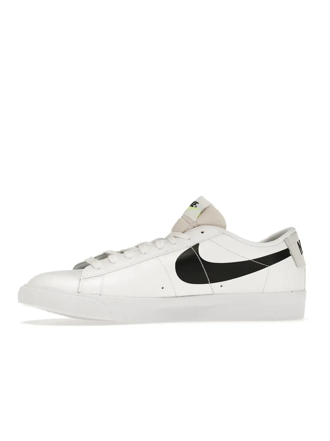 Мужские кроссовки Lifestyle с принтом Nike Blazer Low Nike — изображение 3 из 4, белый/черный
