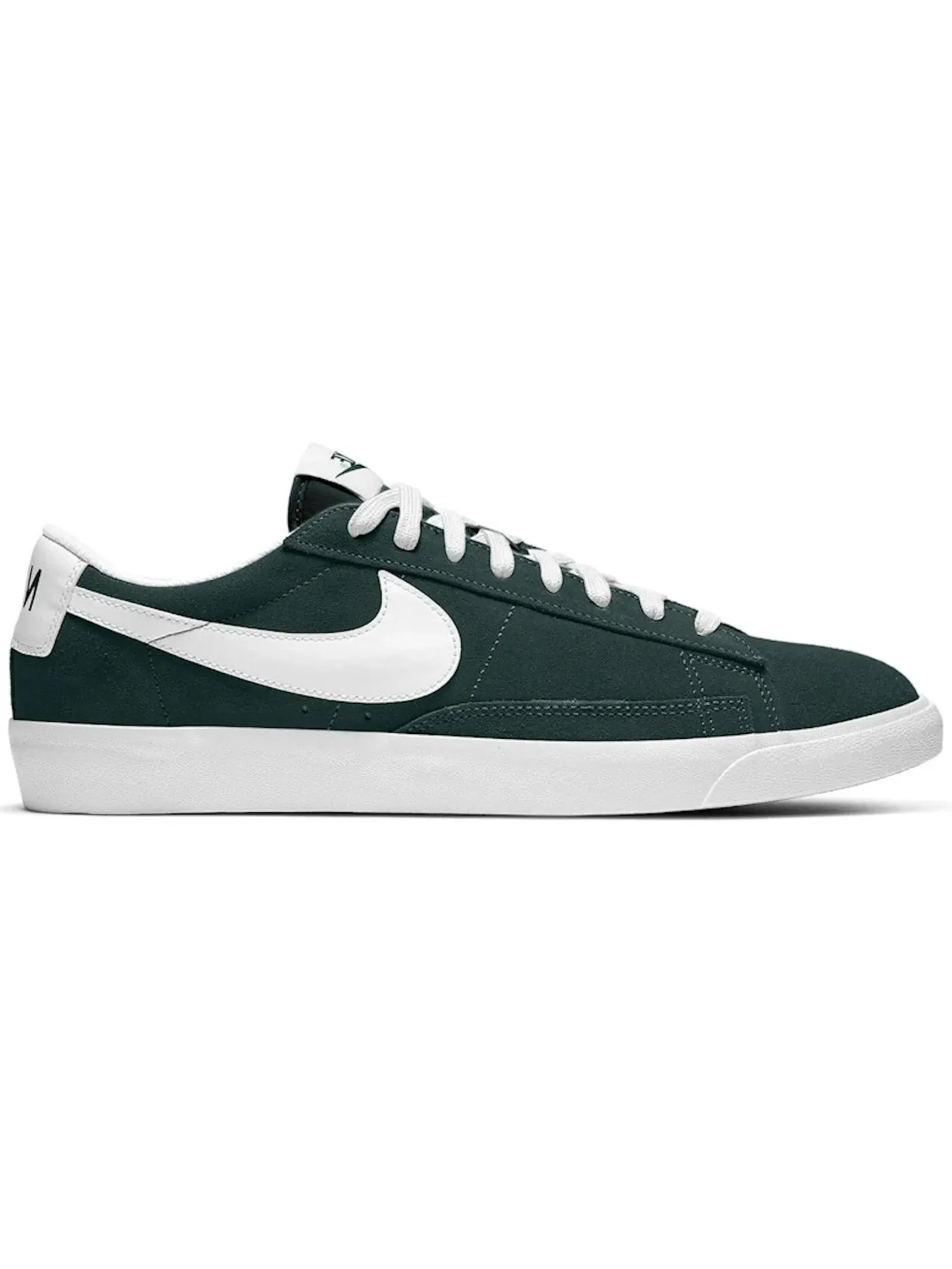 Мужские кроссовки Lifestyle Nike Blazer Low — изображение 1 из 1, зеленый/белый-белый