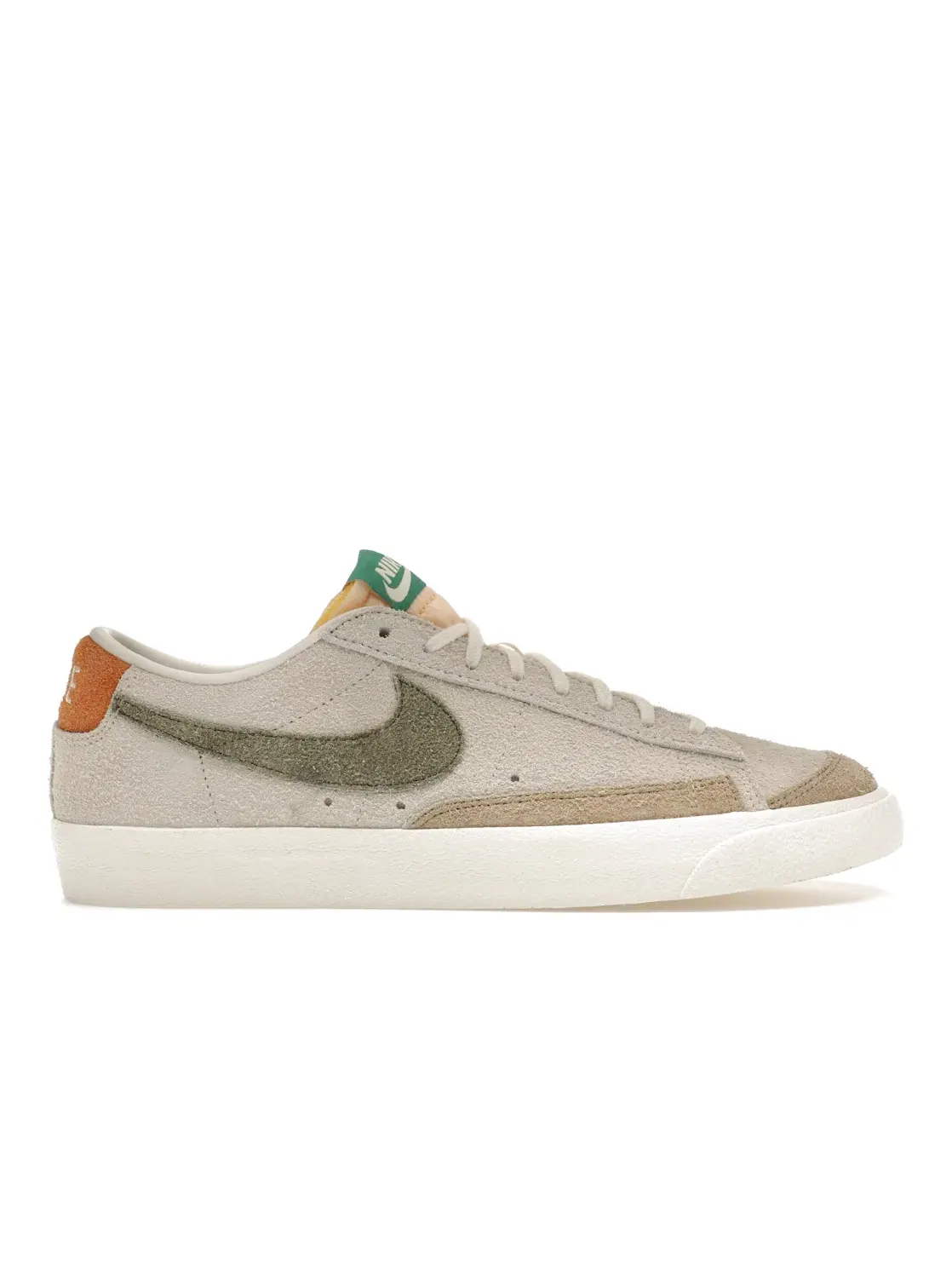 Мужские кроссовки с низким профилем Nike Blazer Low '77 Premium — изображение 1 из 4, мульти