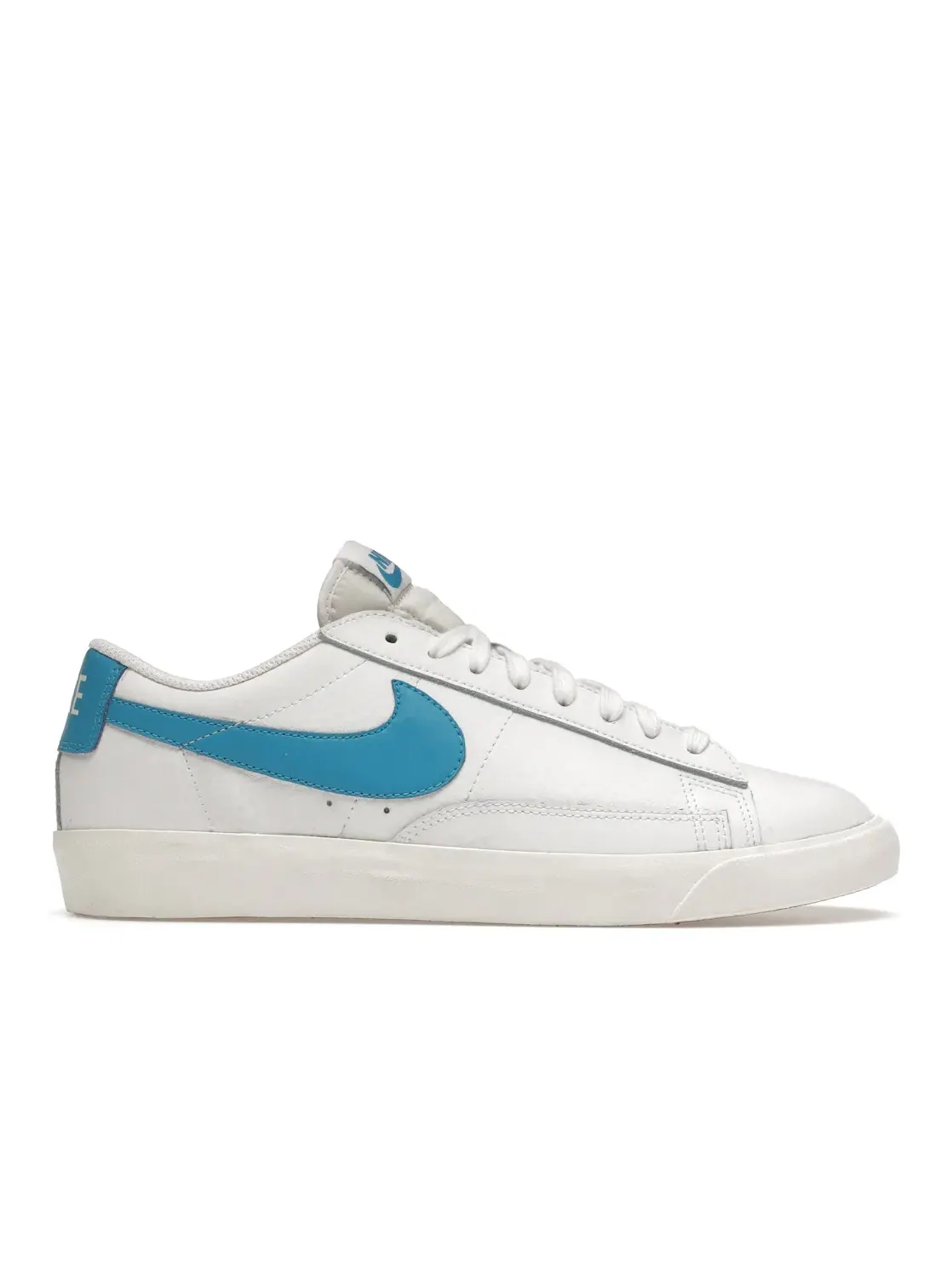 Мужские кроссовки Lifestyle Nike Blazer Low — изображение 1 из 4, белый/синий