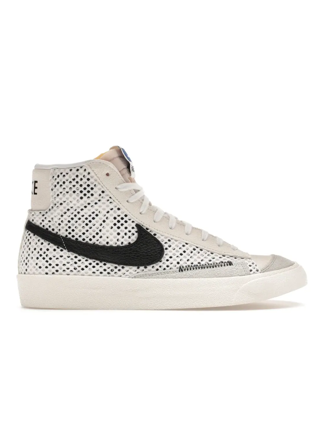 Мужские кроссовки с высоким берцем Nike Blazer Mid 77 Vintage — изображение 1 из 4, белый///черный