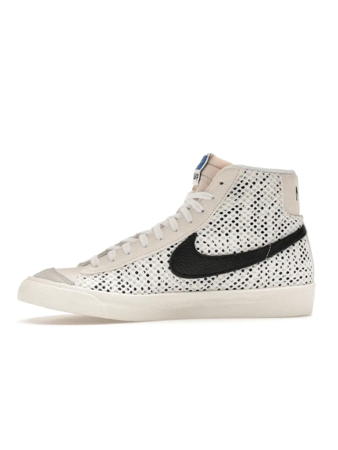 Мужские кроссовки с высоким берцем Nike Blazer Mid 77 Vintage — изображение 3 из 4, белый///черный