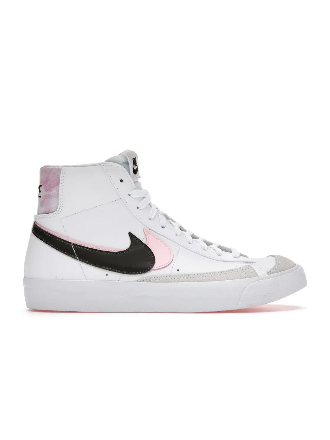 Детские кроссовки Lifestyle с высоким верхом Nike Blazer Mid 77 — изображение 1 из 4, белый//черный