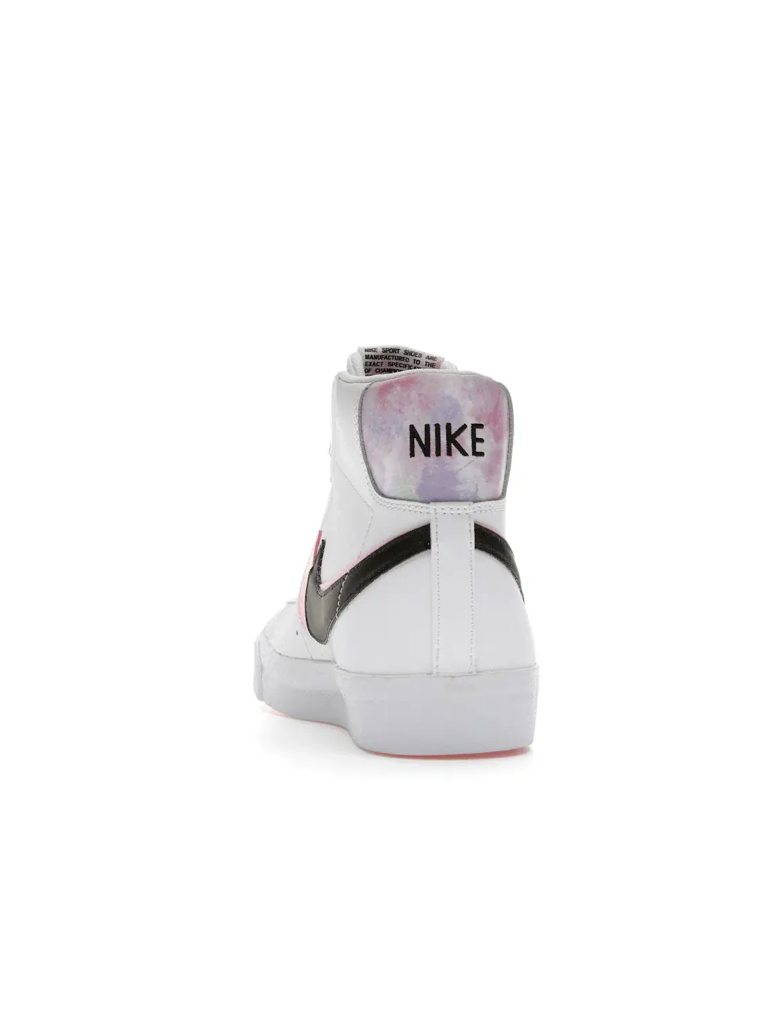 Детские кроссовки Lifestyle с высоким верхом Nike Blazer Mid 77 — изображение 4 из 4, белый//черный