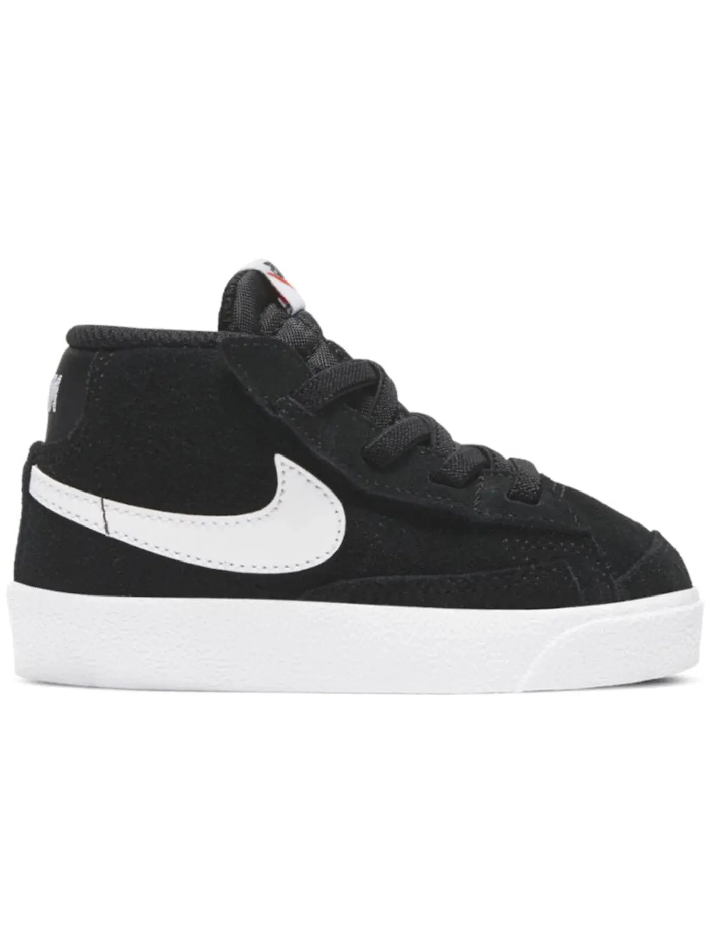 Детские кроссовки Lifestyle Nike Blazer Mid 77 — изображение 1 из 1, черный/оранжевый/белый