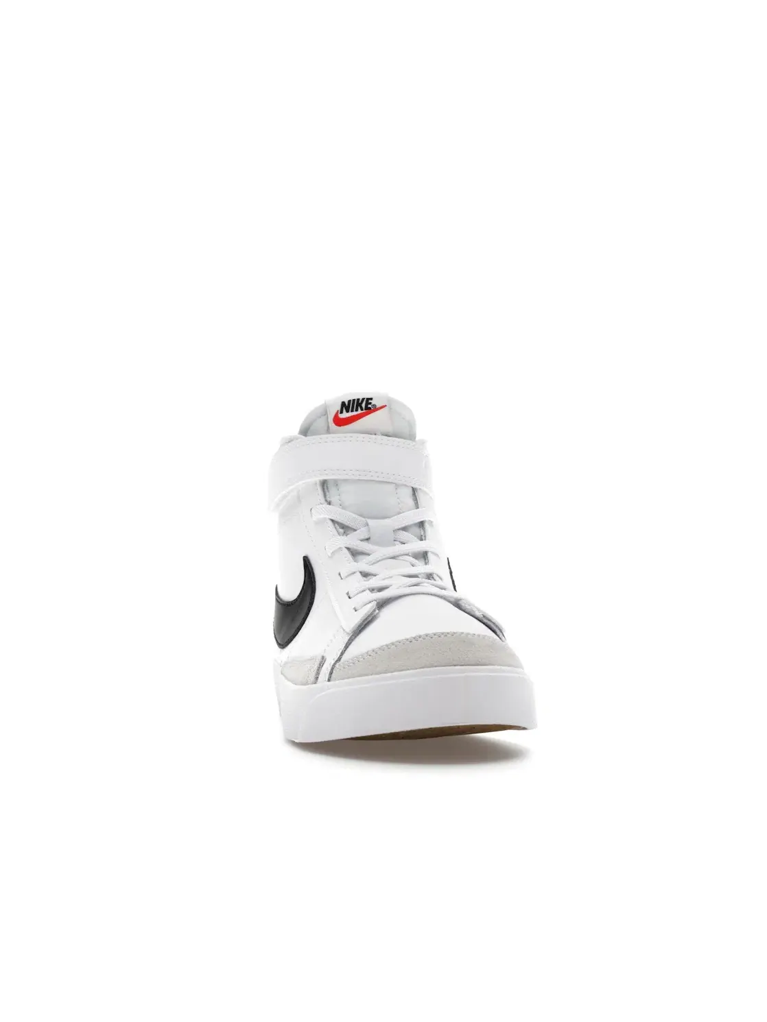 Детские кроссовки с замшевыми вставками Nike Blazer Mid 77 — изображение 2 из 4, оранжевый