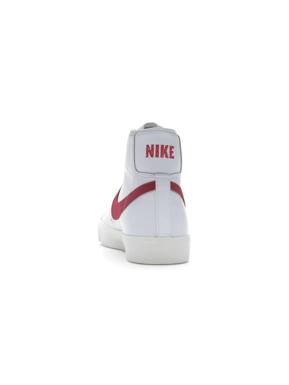 Мужские кроссовки кожаные Nike Blazer Mid 77 — изображение 4 из 4, белый