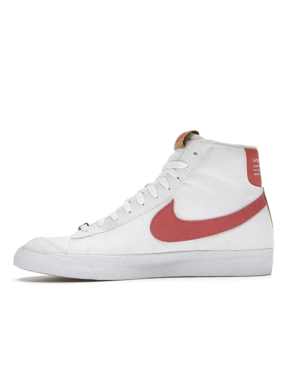 Женские кроссовки с высоким верхом Nike Blazer Mid 77 — изображение 3 из 4, белый/светлый-белый