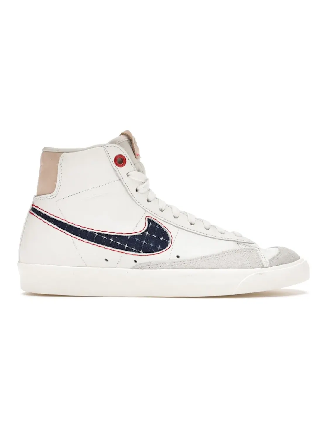 Мужские кроссовки Золотой середины Nike Blazer Mid 77 Denham — изображение 1 из 4, темно-синий-белый