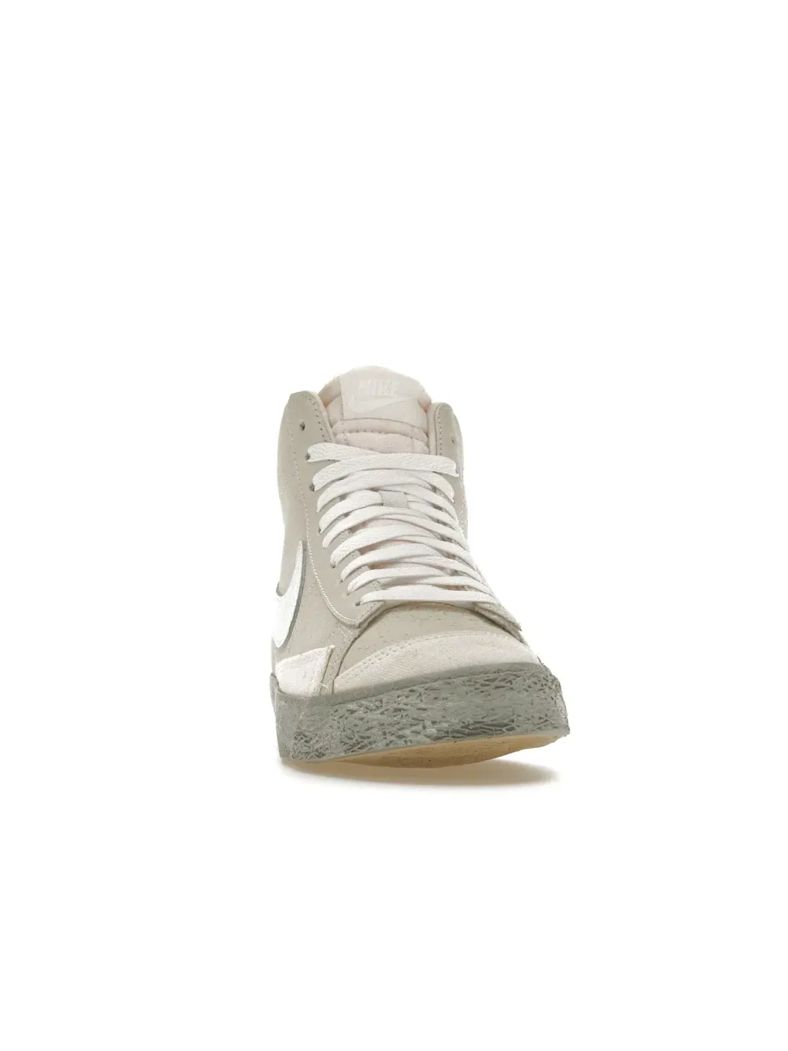 Мужские кроссовки для повседневной носки Nike Blazer Mid '77 EMB Nike — изображение 2 из 4, белый/белый//зеленый