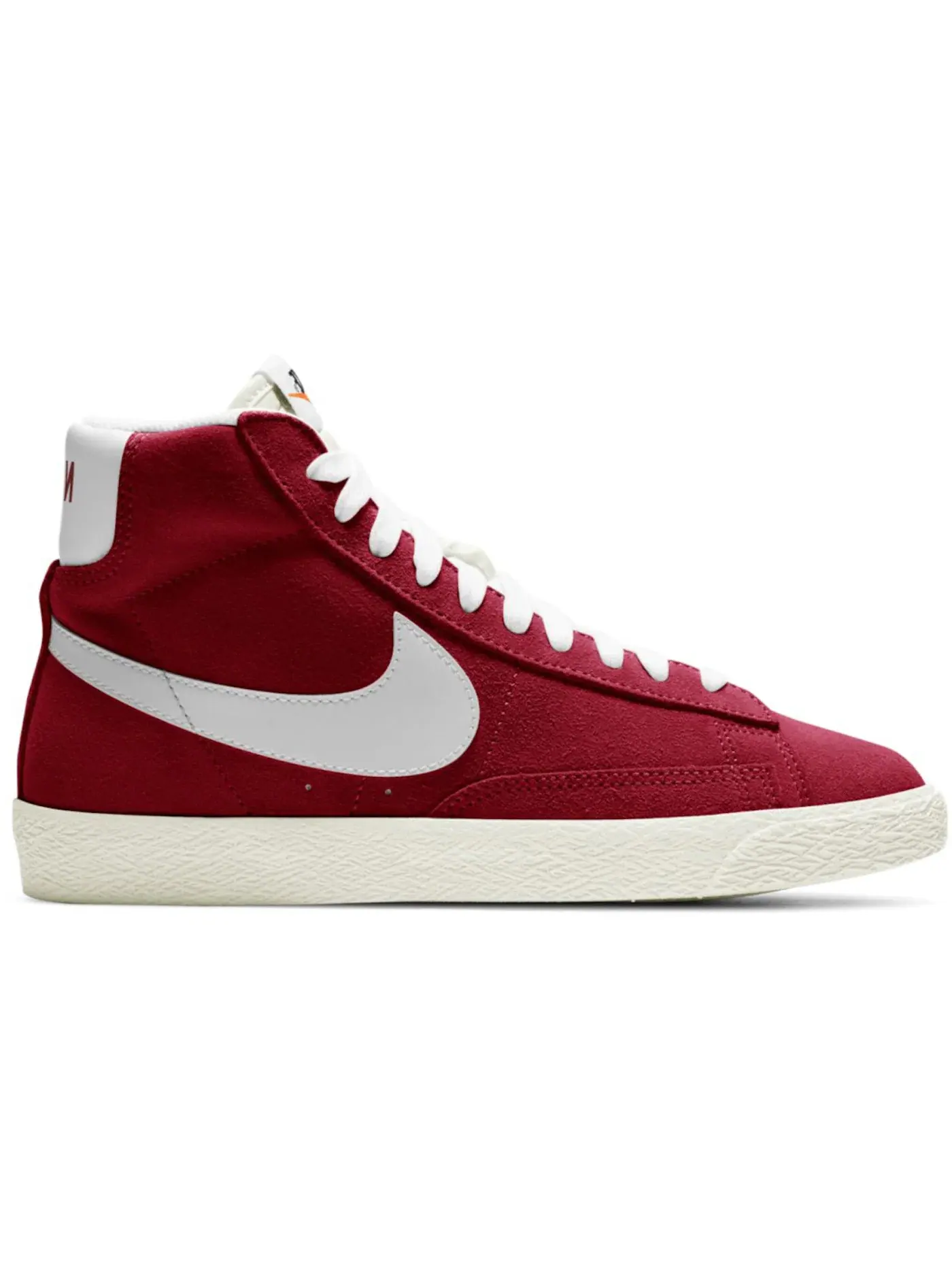 Детские кроссовки Lifestyle Nike Blazer Mid 77 — изображение 1 из 1, красный//оранжевый/белый