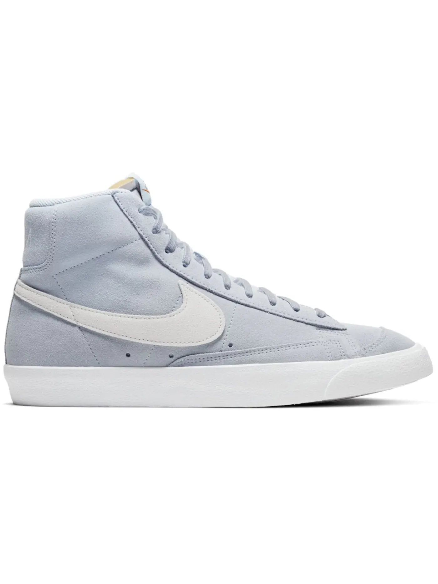 Мужские кроссовки с высоким берцем Nike Blazer Mid 77 — изображение 1 из 1, синий/белый