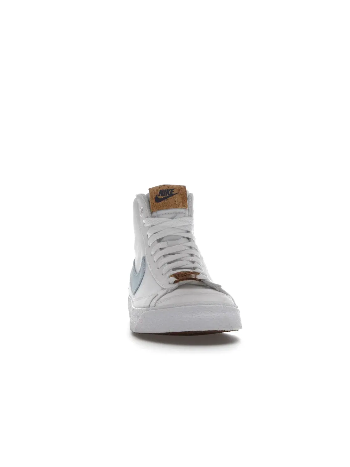 Женские кроссовки с принтом Nike Blazer Mid 77 — изображение 2 из 4, белый/индиго