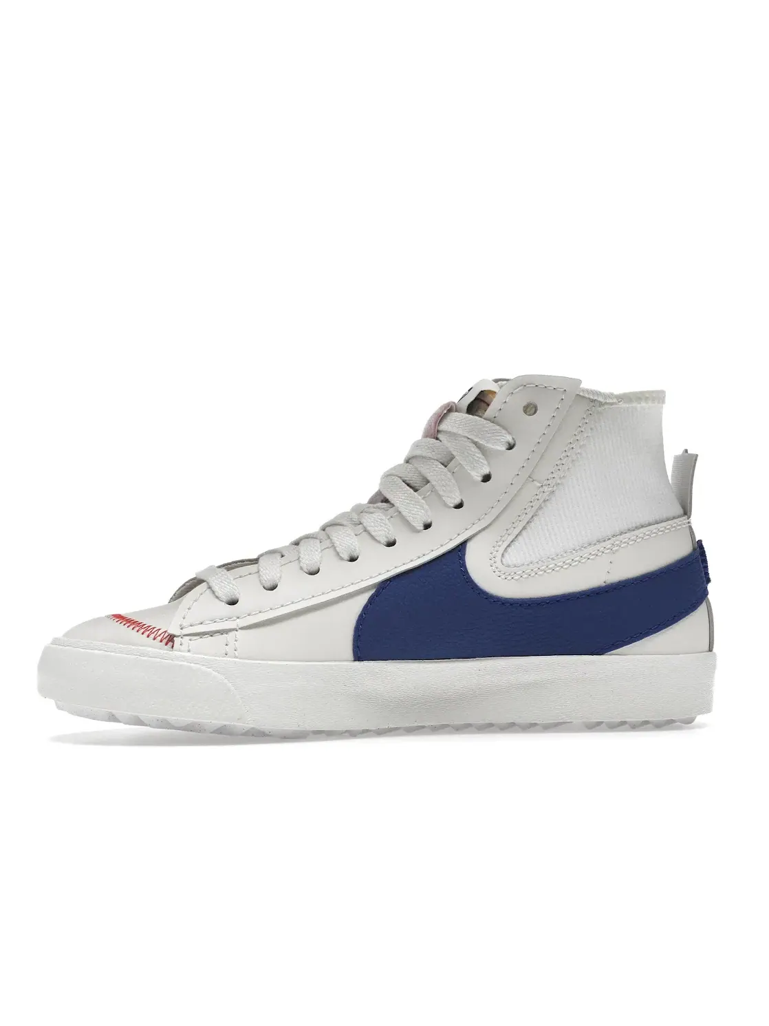 Мужские кроссовки с увеличенным логотипом Nike Blazer Mid 77 Jumbo, Phantom/Sail/Phantom/Old Royal — изображение 3 из 4
