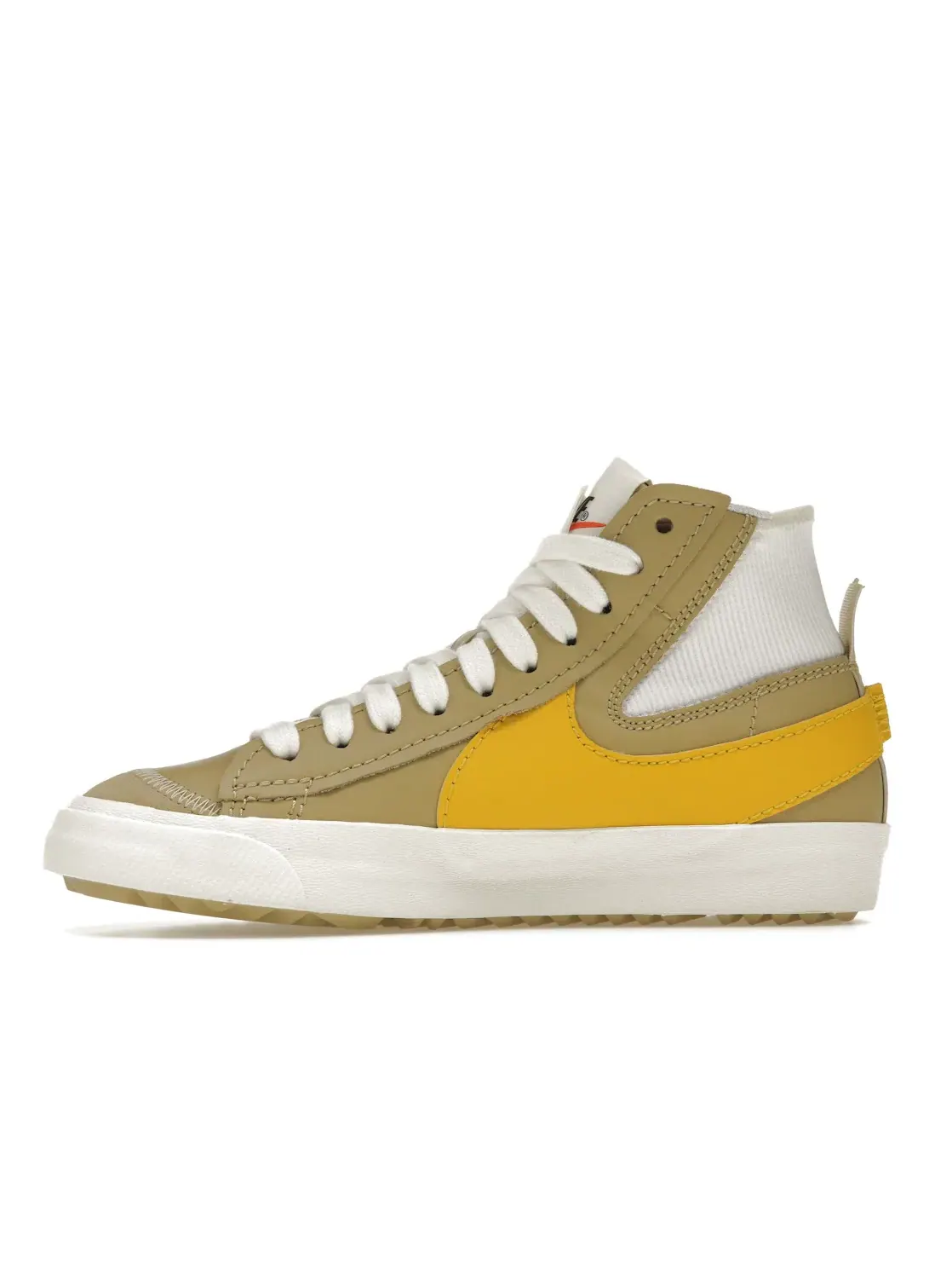 Мужские кроссовки Lifestyle Nike Blazer Mid 77 Jumbo, Wheat Grass Vivid Sulfur Sail — изображение 3 из 4