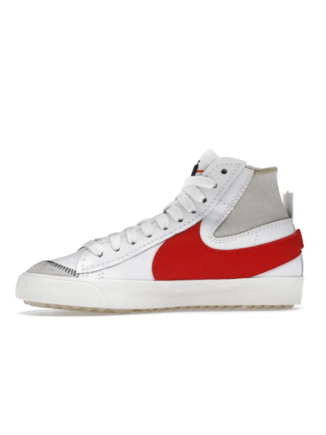 Мужские кроссовки с ретро-дизайном Nike Blazer Mid 77 Jumbo Nike — изображение 3 из 4, белый//белый/красный