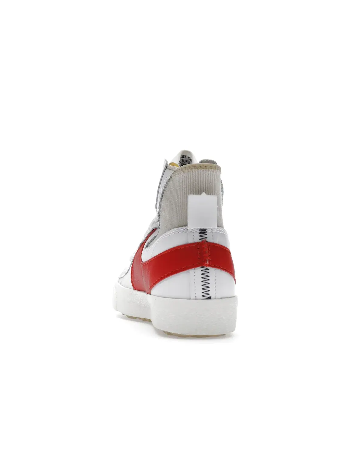 Мужские кроссовки с ретро-дизайном Nike Blazer Mid 77 Jumbo Nike — изображение 4 из 4, белый//белый/красный