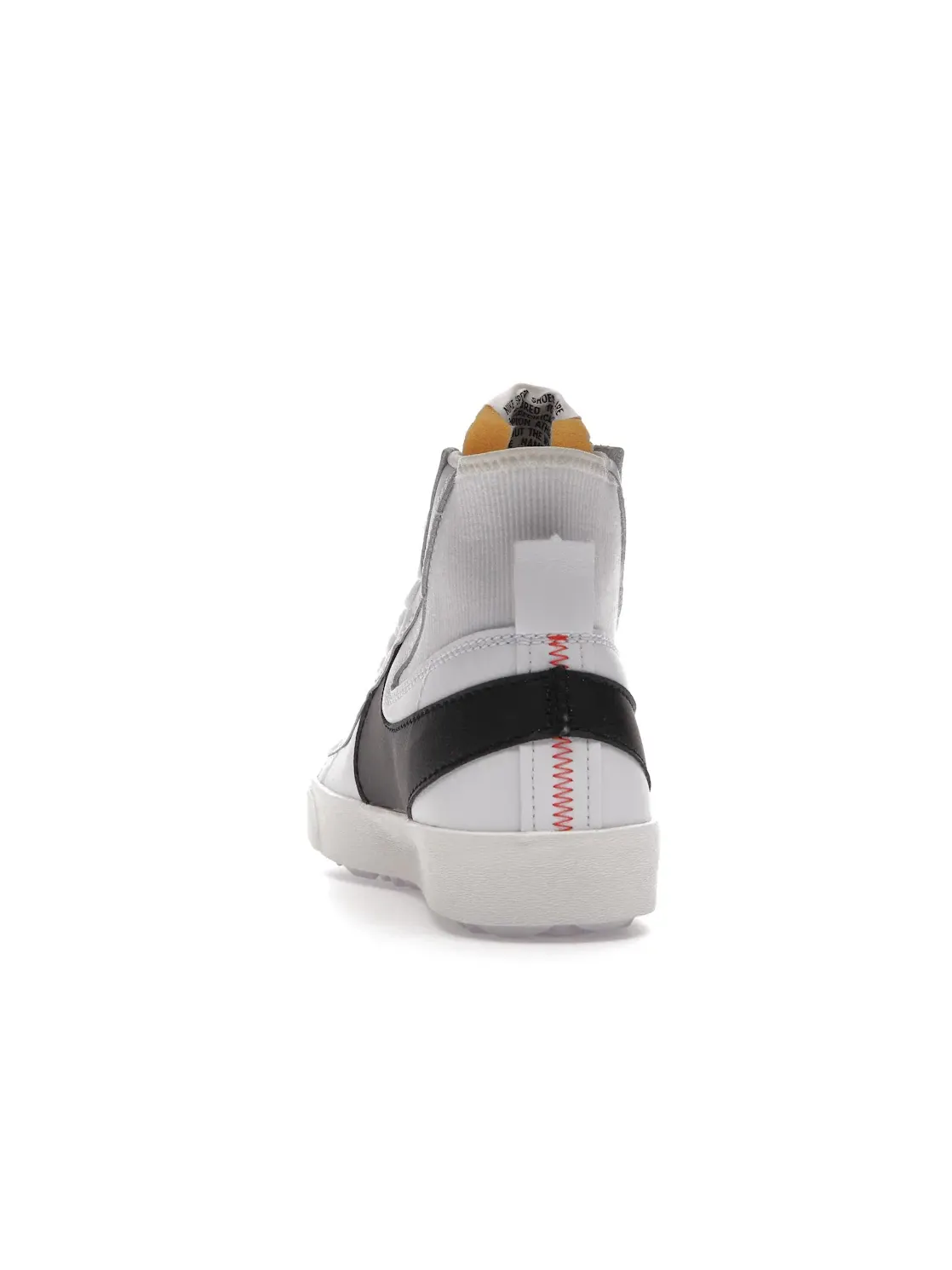 Мужские кроссовки с увеличенным логотипом Nike Blazer Mid 77 Jumbo Nike — изображение 4 из 4, белый/черный-белый