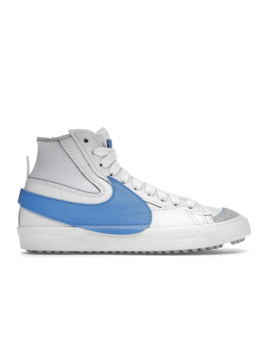 Мужские кроссовки с увеличенным логотипом Nike Blazer Mid 77 Jumbo Nike — изображение 1 из 4, белый/синий