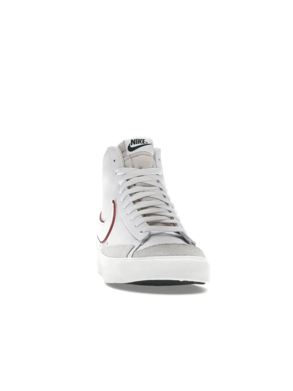 Мужские кроссовки Lifestyle с длинным рукавом Nike Blazer Mid 77 — изображение 2 из 4, белый//красный